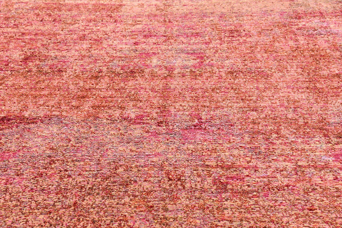 Quadratisch Teppich Aqua in Rot von Hadorn™ - Lifestyle Image