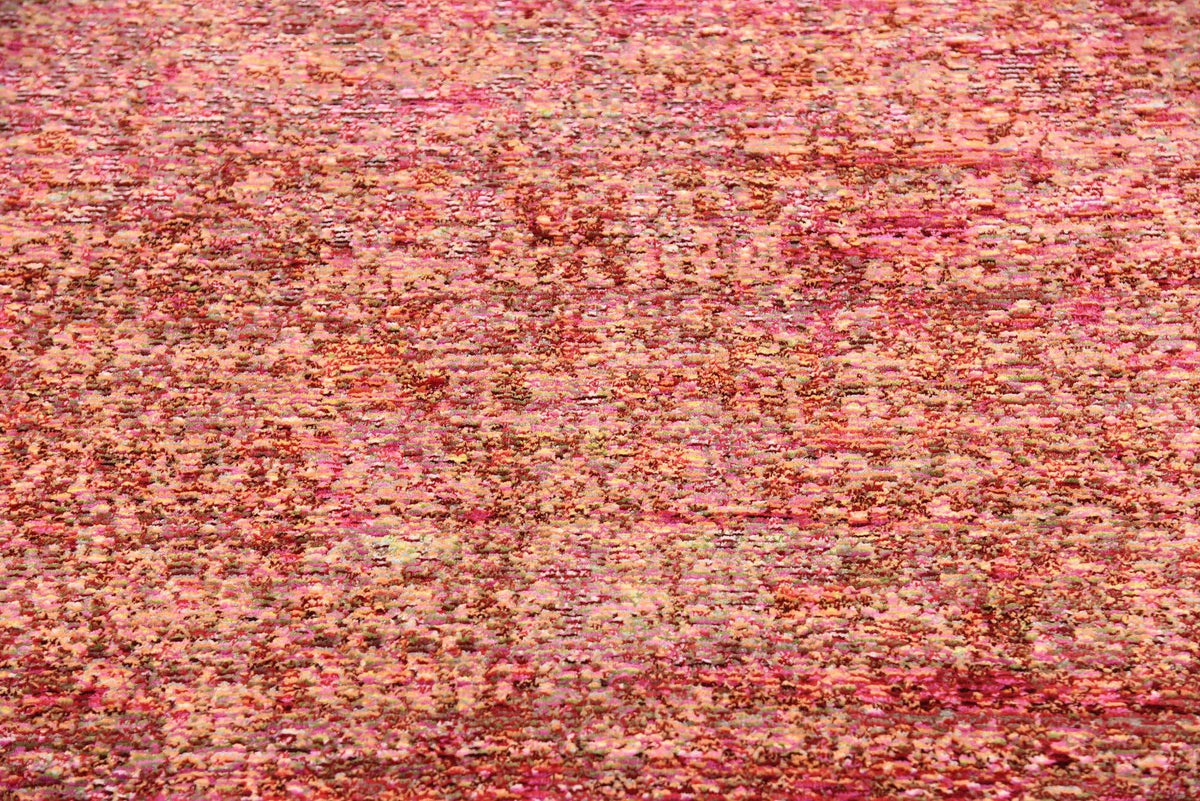 Quadratisch Teppich Aqua in Rot von Hadorn™ - Lifestyle Image