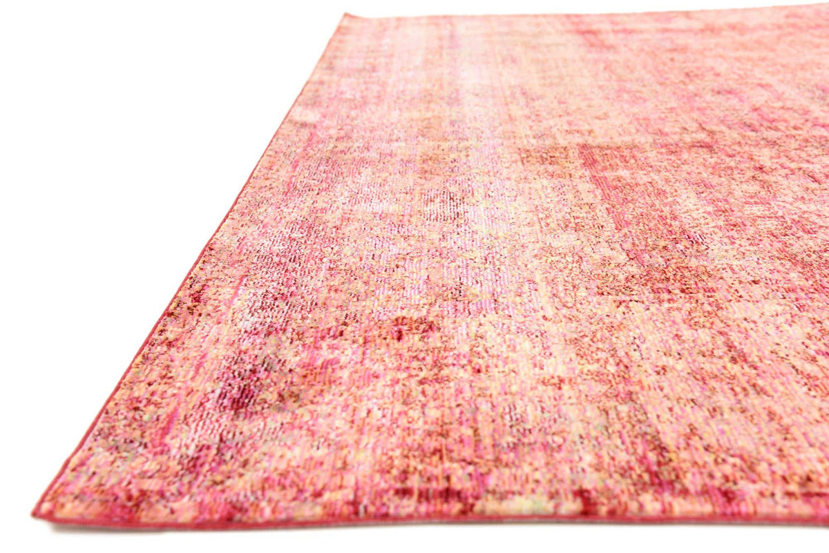 Quadratisch Teppich Aqua in Rot von Hadorn™ - Lifestyle Image