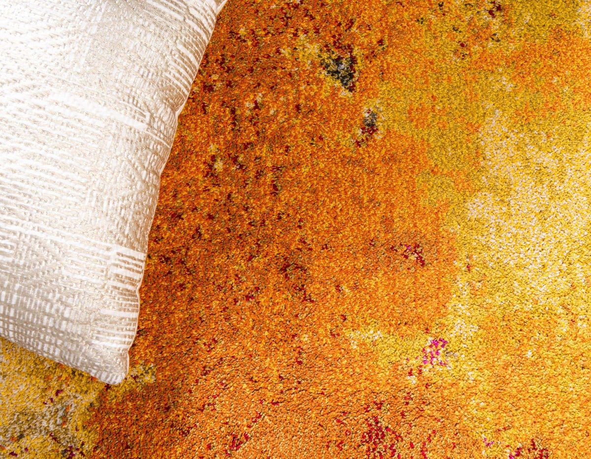 Rechteck Teppich Casablanca in Gelb von Hadorn™ - Lifestyle Image