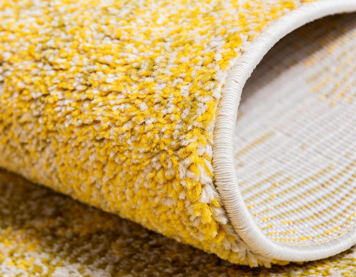 Rechteck Teppich Casablanca in Gelb von Hadorn™ - Lifestyle Image
