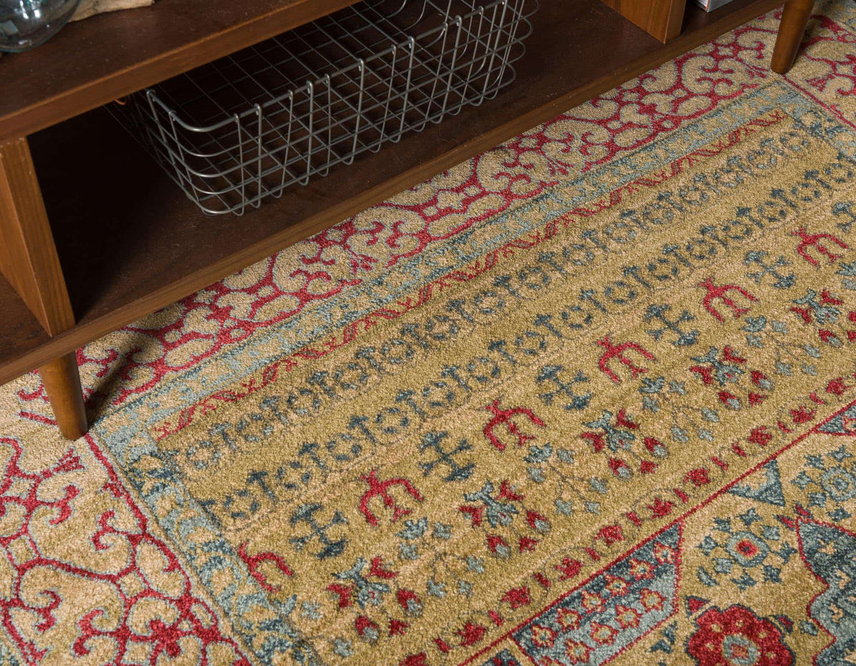 Rechteck Teppich Mamluk in Hellblau von Hadorn™ - Lifestyle Image