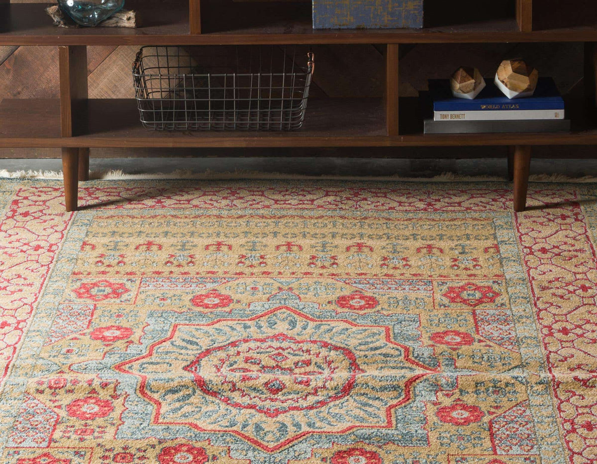 Rechteck Teppich Mamluk in Hellblau von Hadorn™ - Lifestyle Image