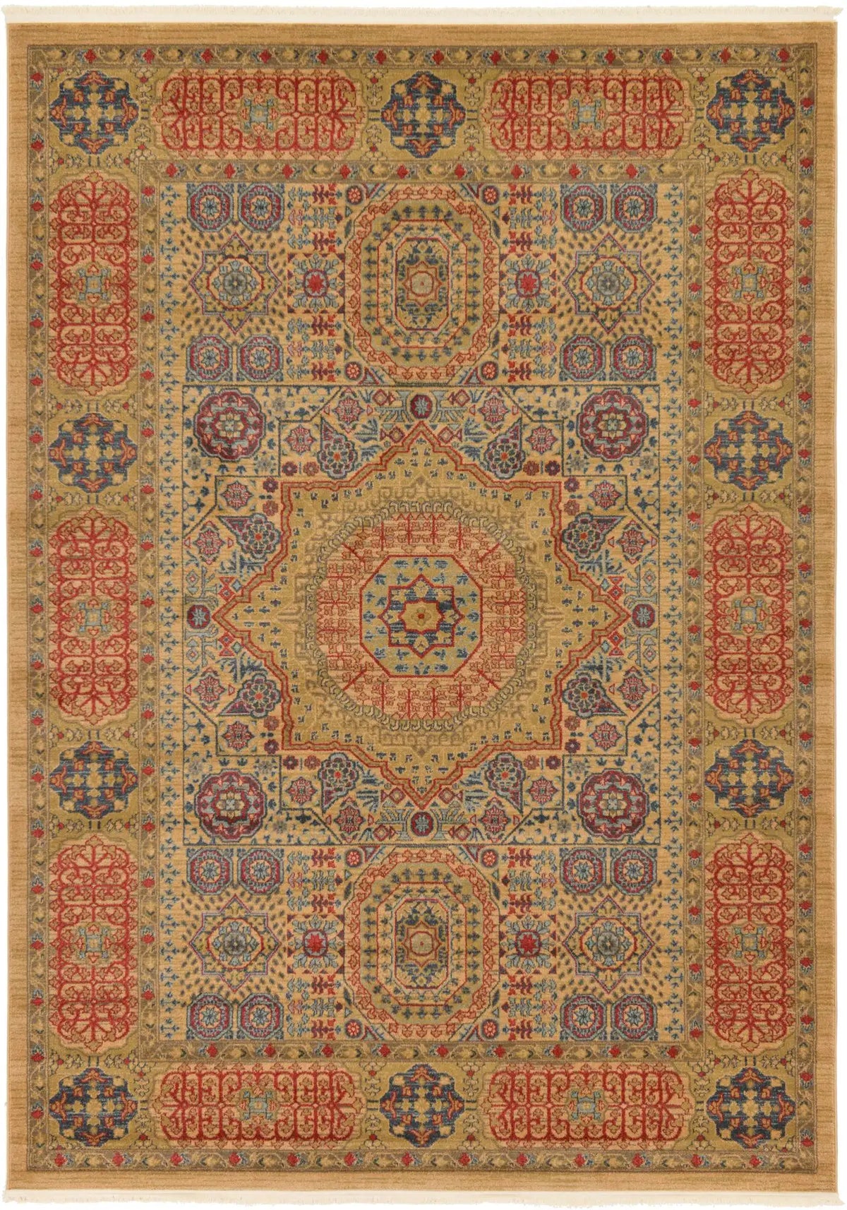 Rechteck Teppich Mamluk in Beige von Hadorn™ - Lifestyle Image