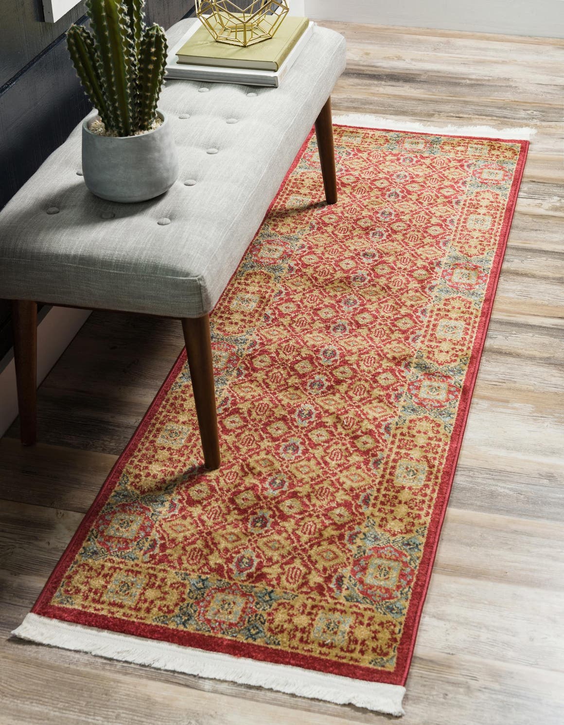 Läufer Teppich Mamluk in Rot von Hadorn™ - Lifestyle Image
