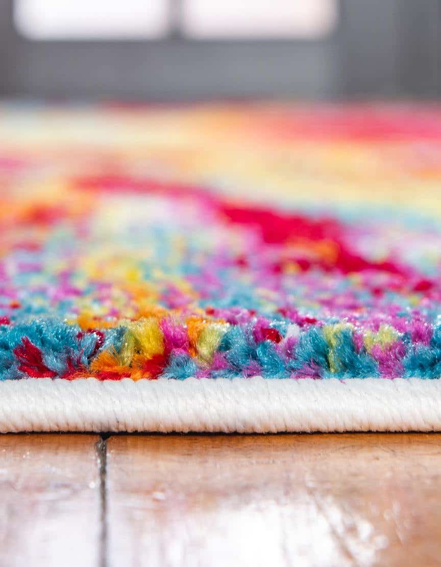 Rund Teppich Florence in Mehrfarbig von Hadorn™ - Lifestyle Image