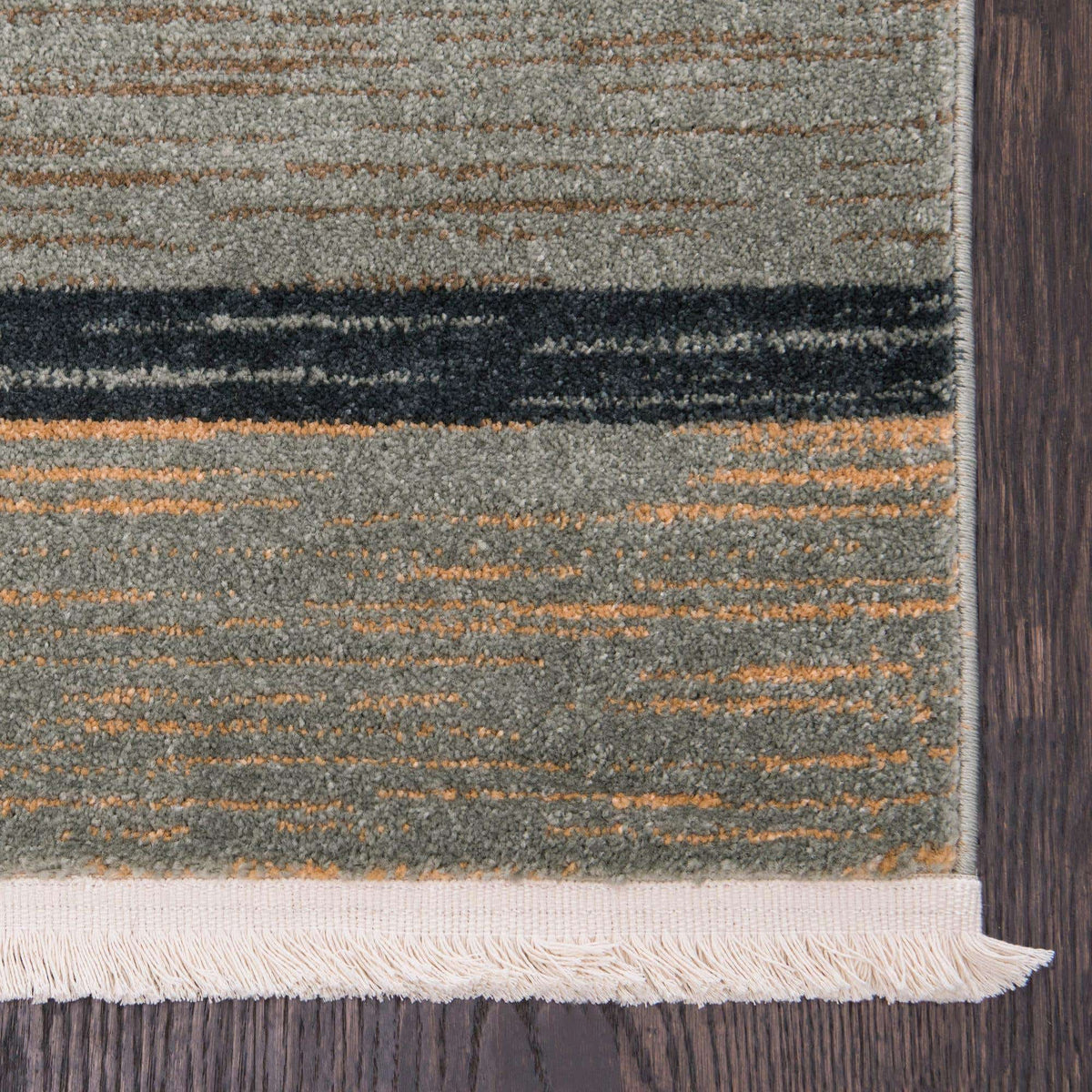 Quadratisch Teppich Kashkuli Gabbeh in Blau von Hadorn™ - Lifestyle Image