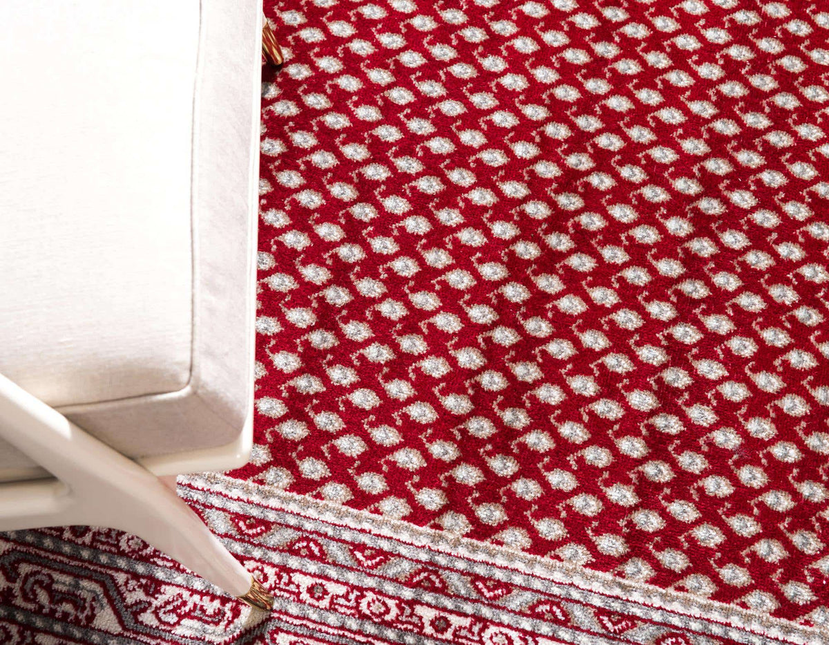 Rechteck Teppich Tribeca in Rot von Hadorn™ - Lifestyle Image