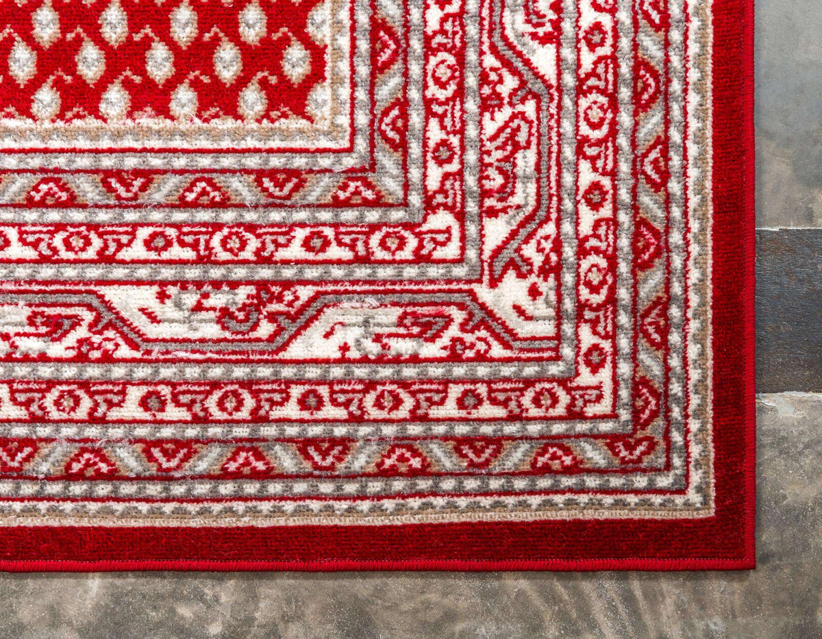 Rechteck Teppich Tribeca in Rot von Hadorn™ - Lifestyle Image
