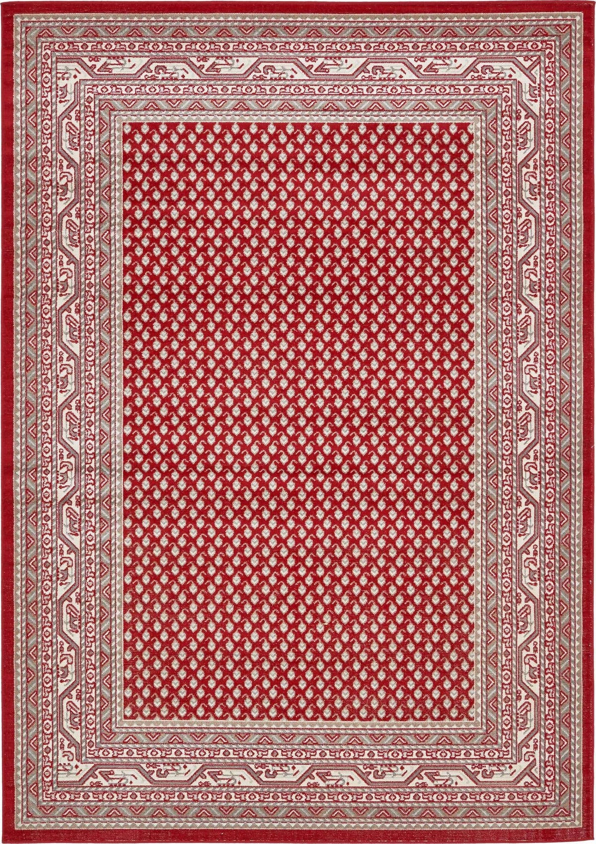 Rechteck Teppich Tribeca in Rot von Hadorn™ - Lifestyle Image