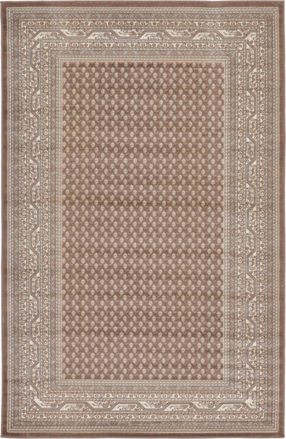 Rechteck Teppich Tribeca in Braun von Hadorn™ - Lifestyle Image