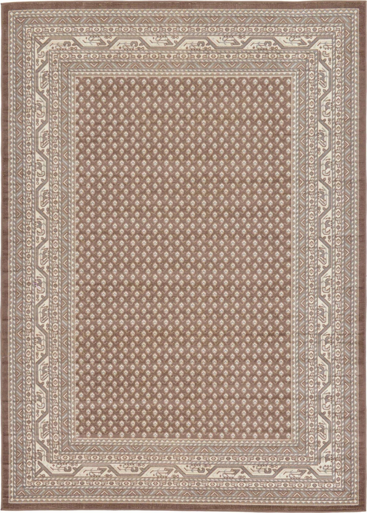 Rechteck Teppich Tribeca in Braun von Hadorn™ - Lifestyle Image