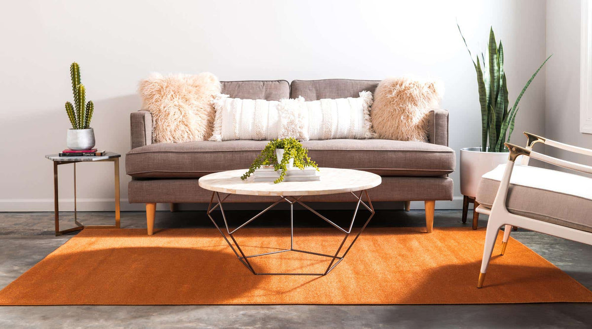 Rechteck Teppich Tribeca in Rosa von Hadorn™ - Lifestyle Image