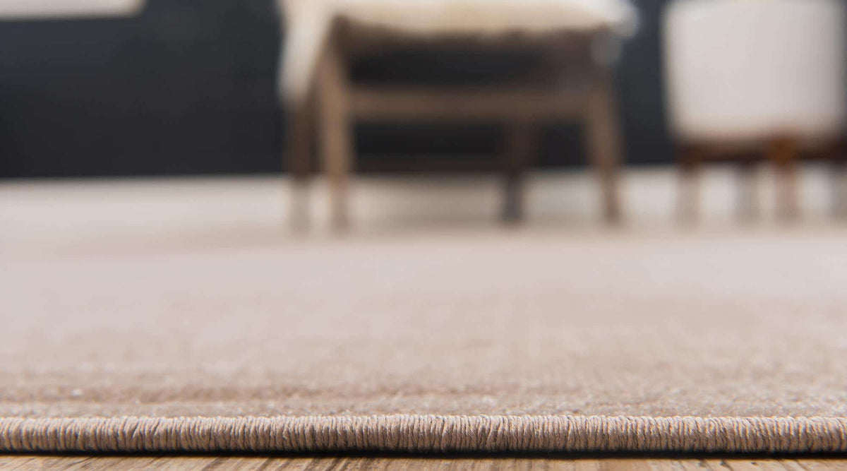 Rechteck Teppich Tribeca in Hellbraun von Hadorn™ - Lifestyle Image
