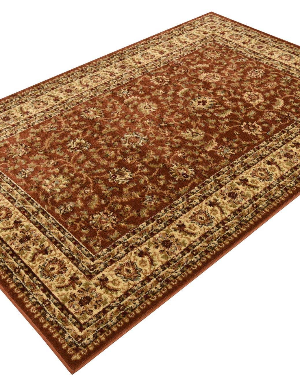 Rechteck Teppich Classic Agra in Ziegelrotes helles Rosa von Hadorn™ - Lifestyle Image