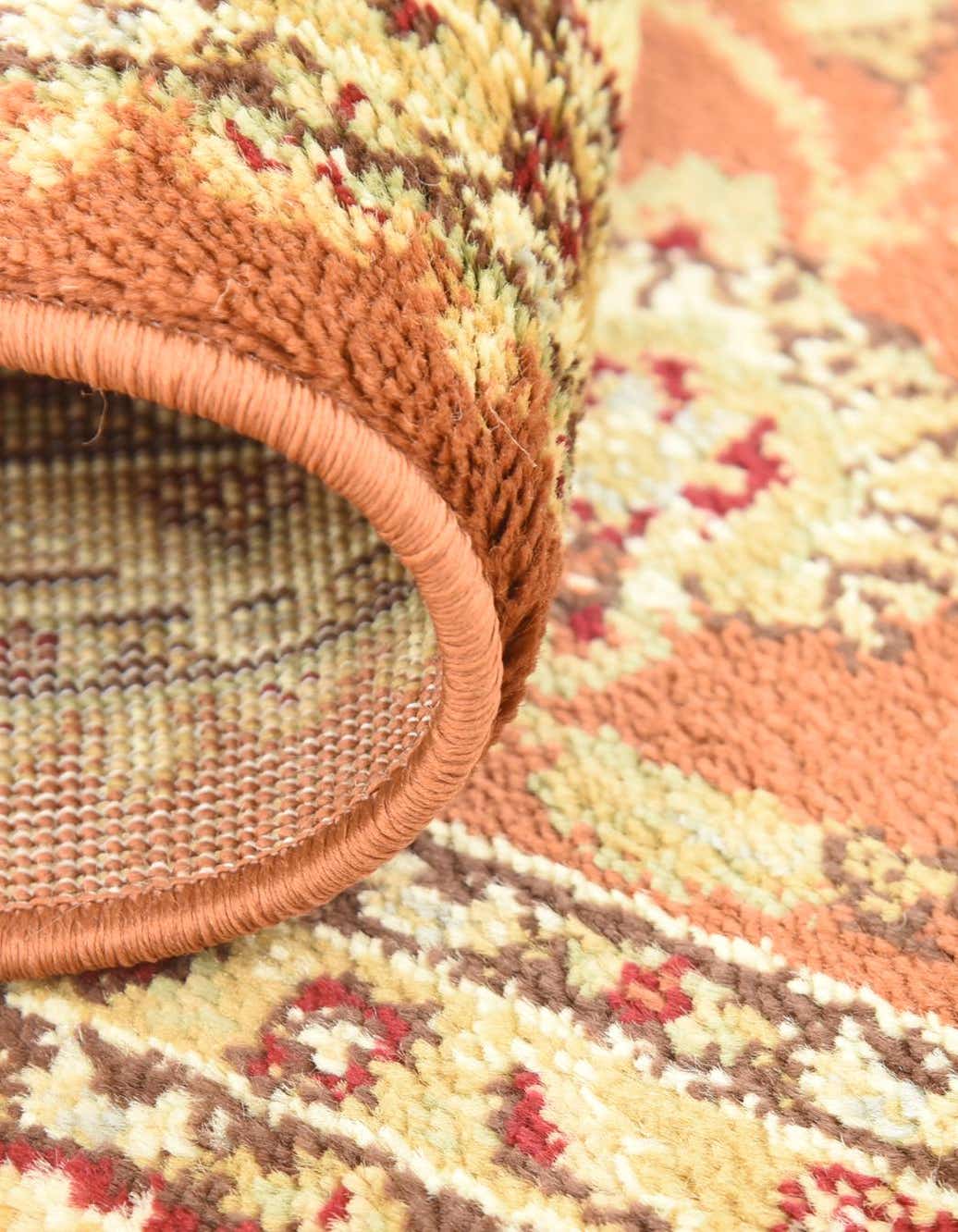 Rechteck Teppich Classic Agra in Ziegelrotes helles Rosa von Hadorn™ - Lifestyle Image