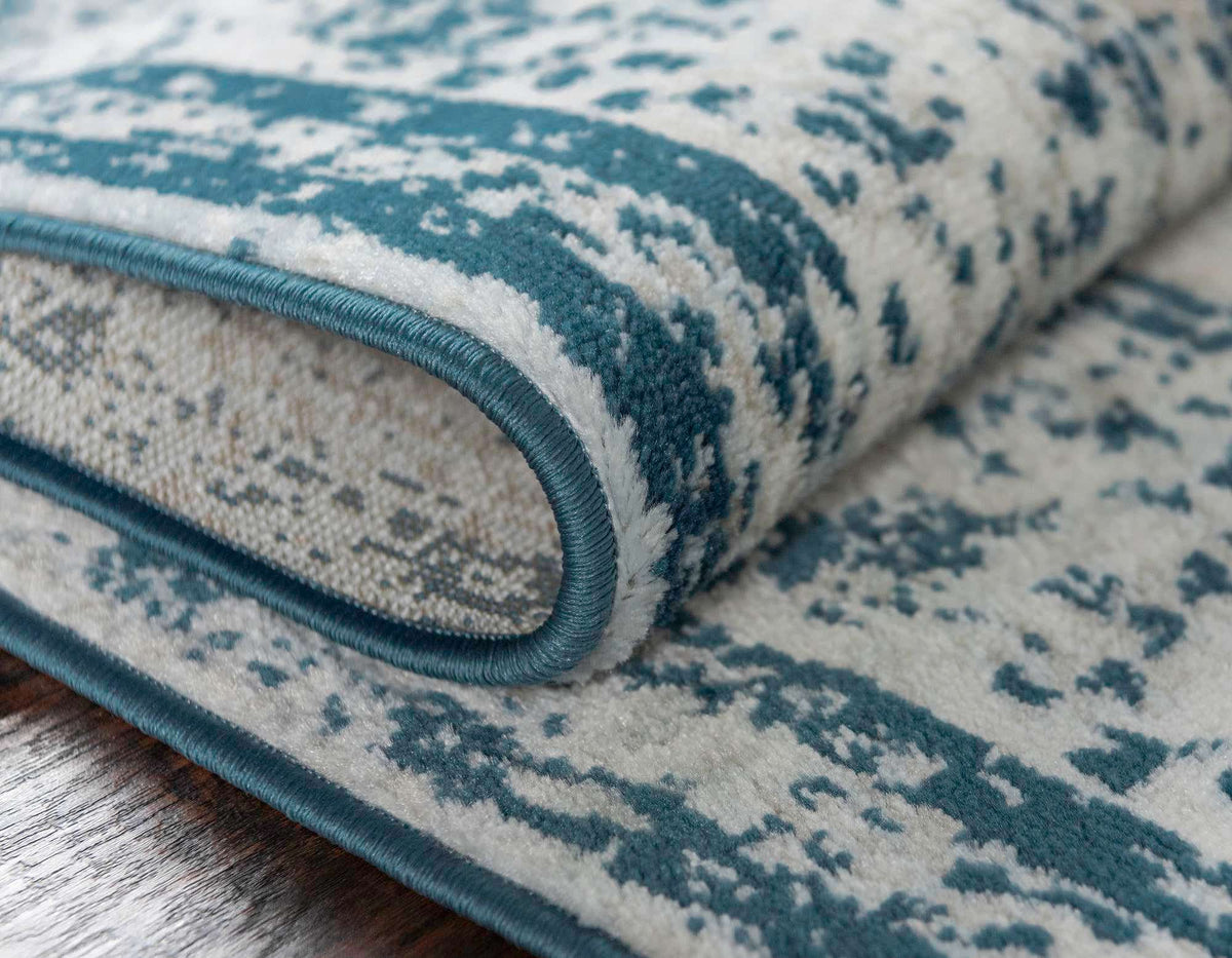 Rechteck Teppich Monaco in Blau von Hadorn™ - Lifestyle Image