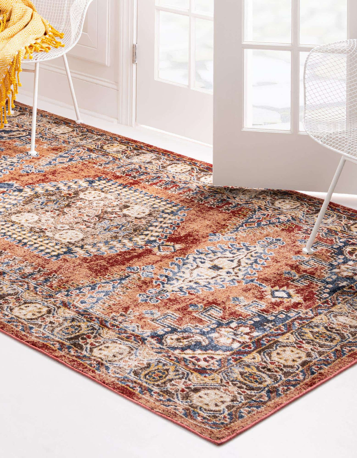 Rechteck Teppich Arcadia in Rot von Hadorn™ - Lifestyle Image