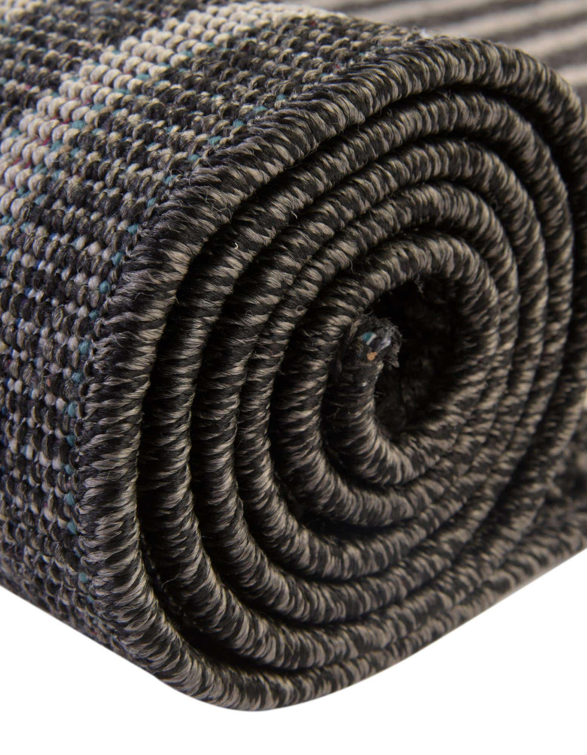 Läufer Teppich Greek Key in Schwarz von Hadorn™ - Lifestyle Image