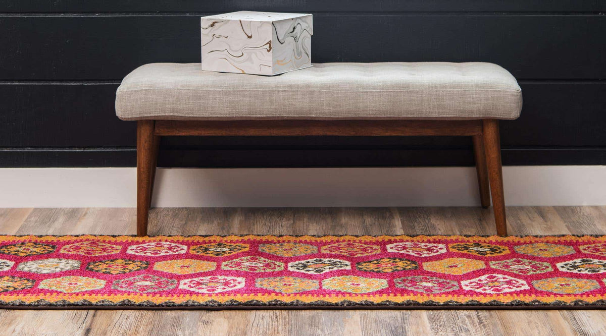 Läufer Teppich Santa Fe in Rot von Hadorn™ - Lifestyle Image