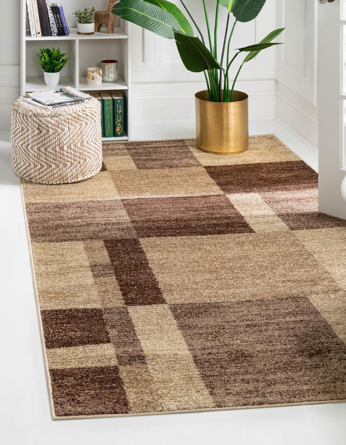 Rechteck Teppich Harvest in Hellbraun von Hadorn™ - Lifestyle Image