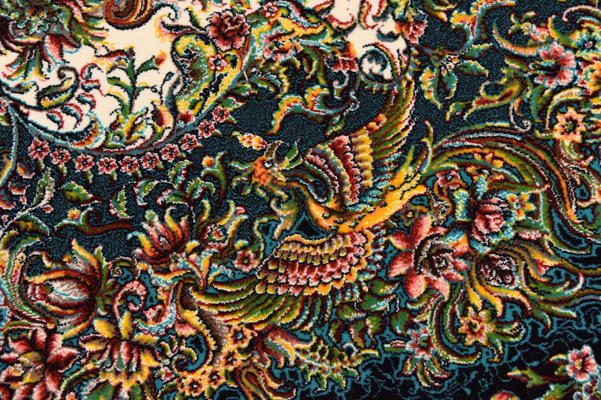 Rechteck Teppich Dynasty in Schwarz von Hadorn™ - Lifestyle Image
