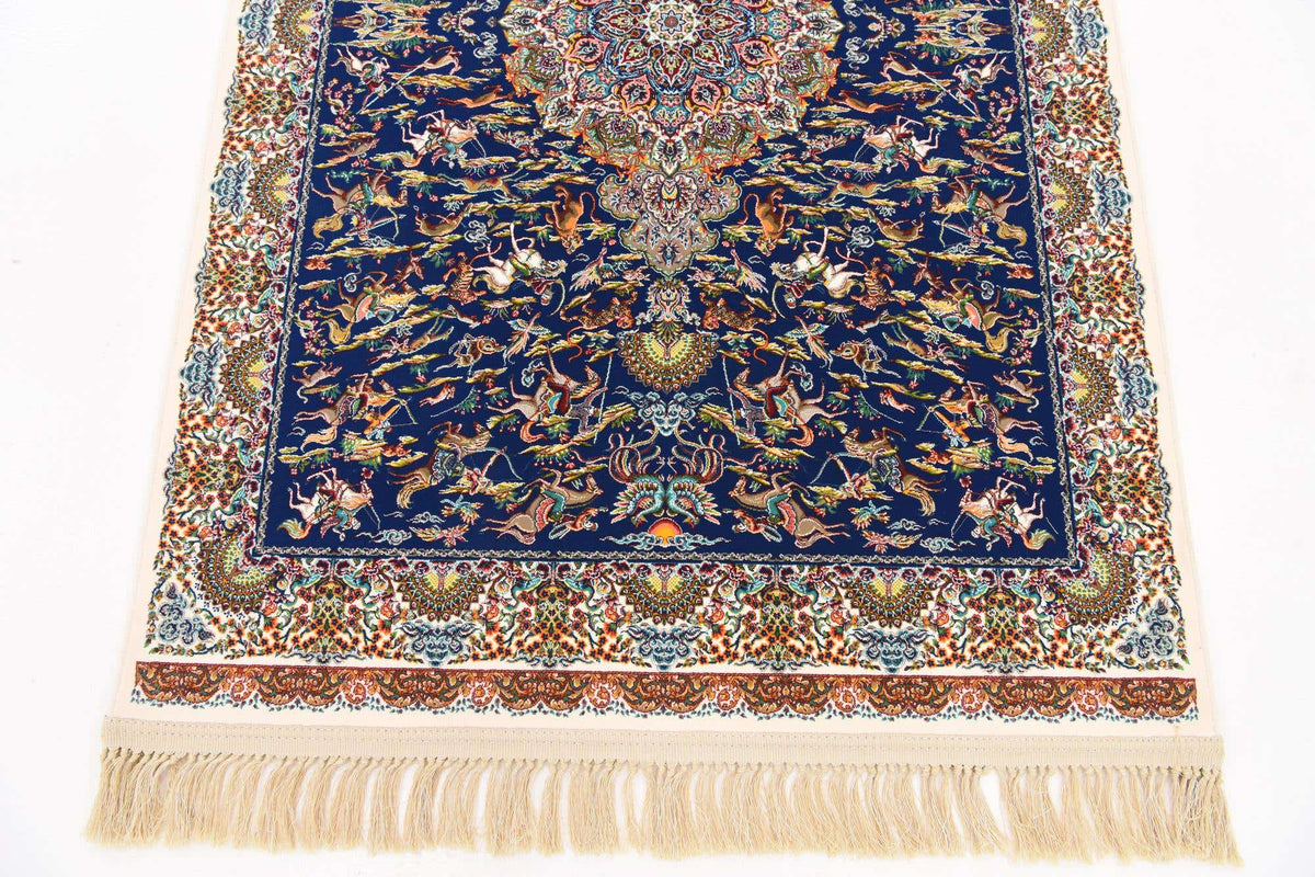 Rechteck Teppich Dynasty in Dunkelblau von Hadorn™ - Lifestyle Image