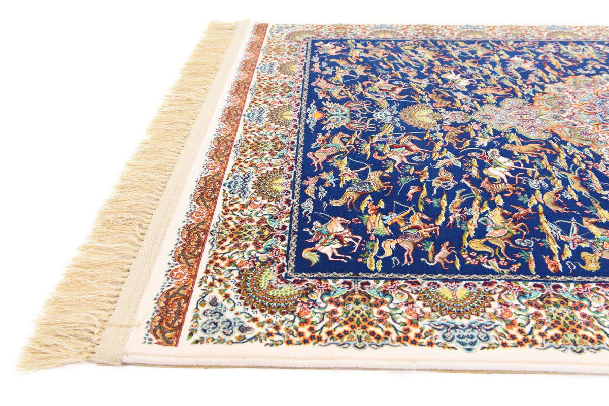 Rechteck Teppich Dynasty in Dunkelblau von Hadorn™ - Lifestyle Image