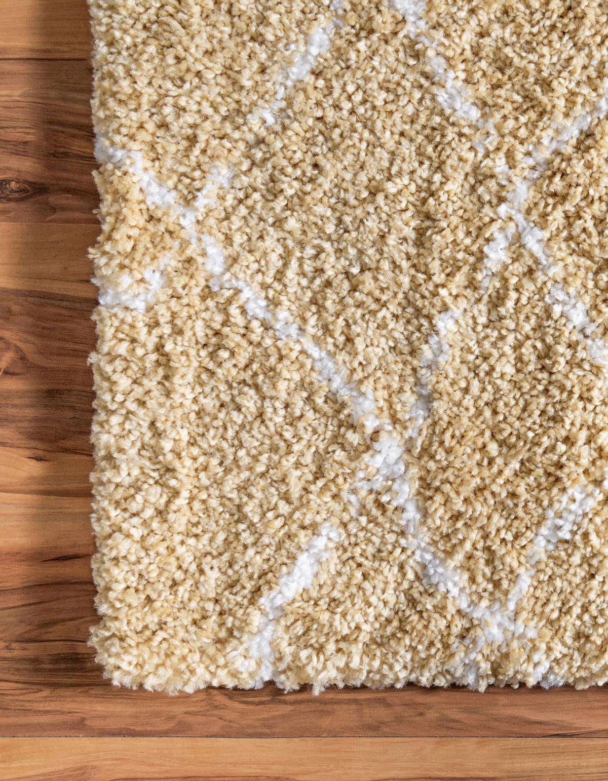 Läufer Hochflorteppich Marrakesh Shag in Gelb von Hadorn™ - Lifestyle Image