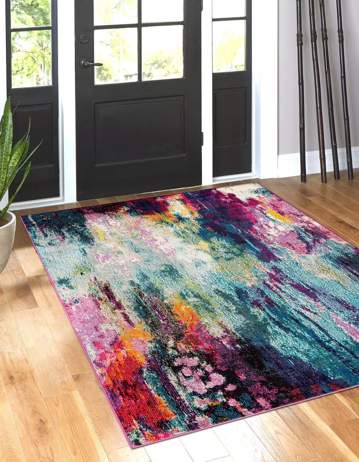 Rechteck Teppich Spectrum in Mehrfarbig von Hadorn™ - Lifestyle Image