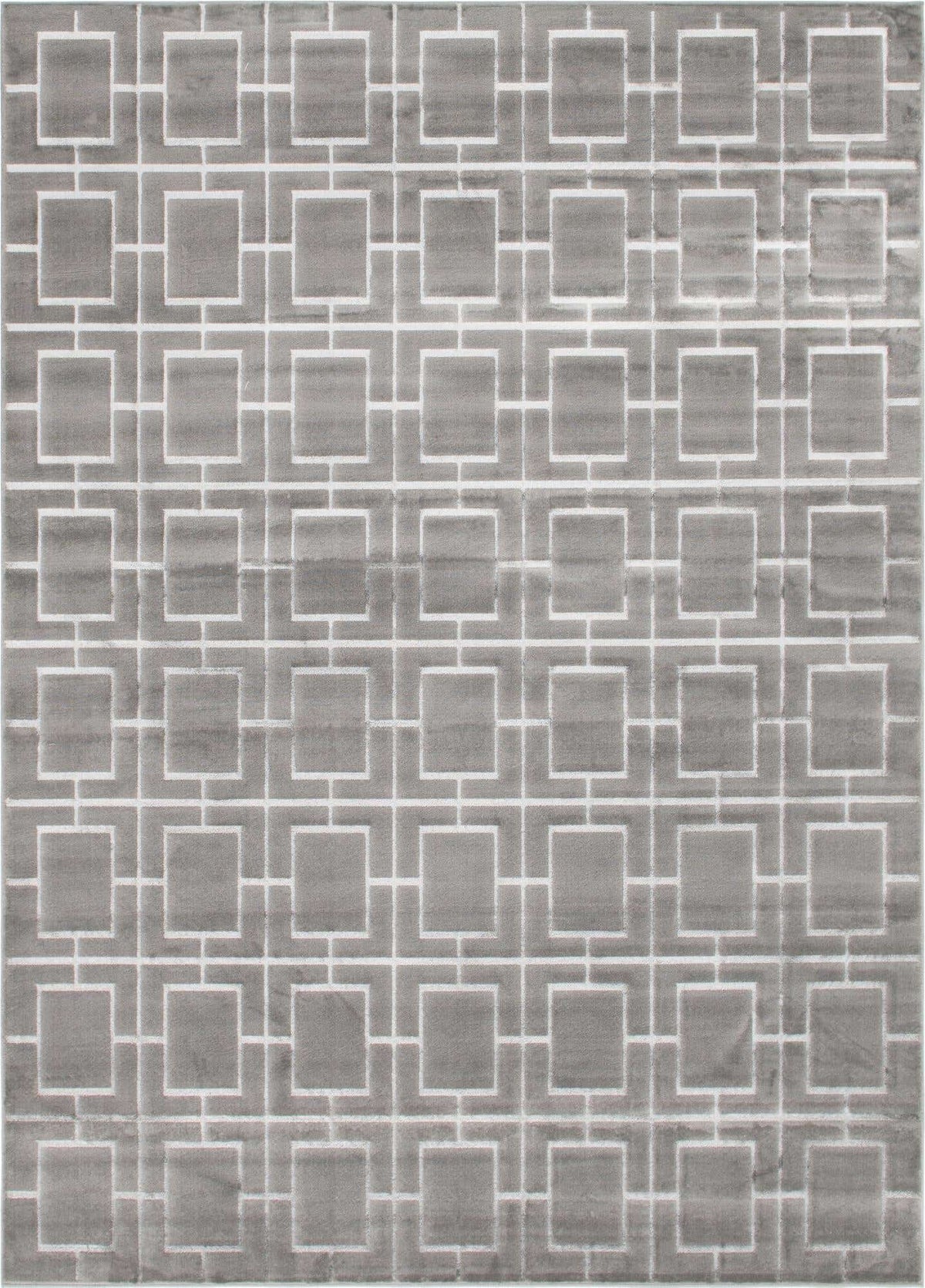 Rechteck Teppich Marilyn Monroe™ Glam Trellis in Graues Silber von Hadorn™ - Lifestyle Image