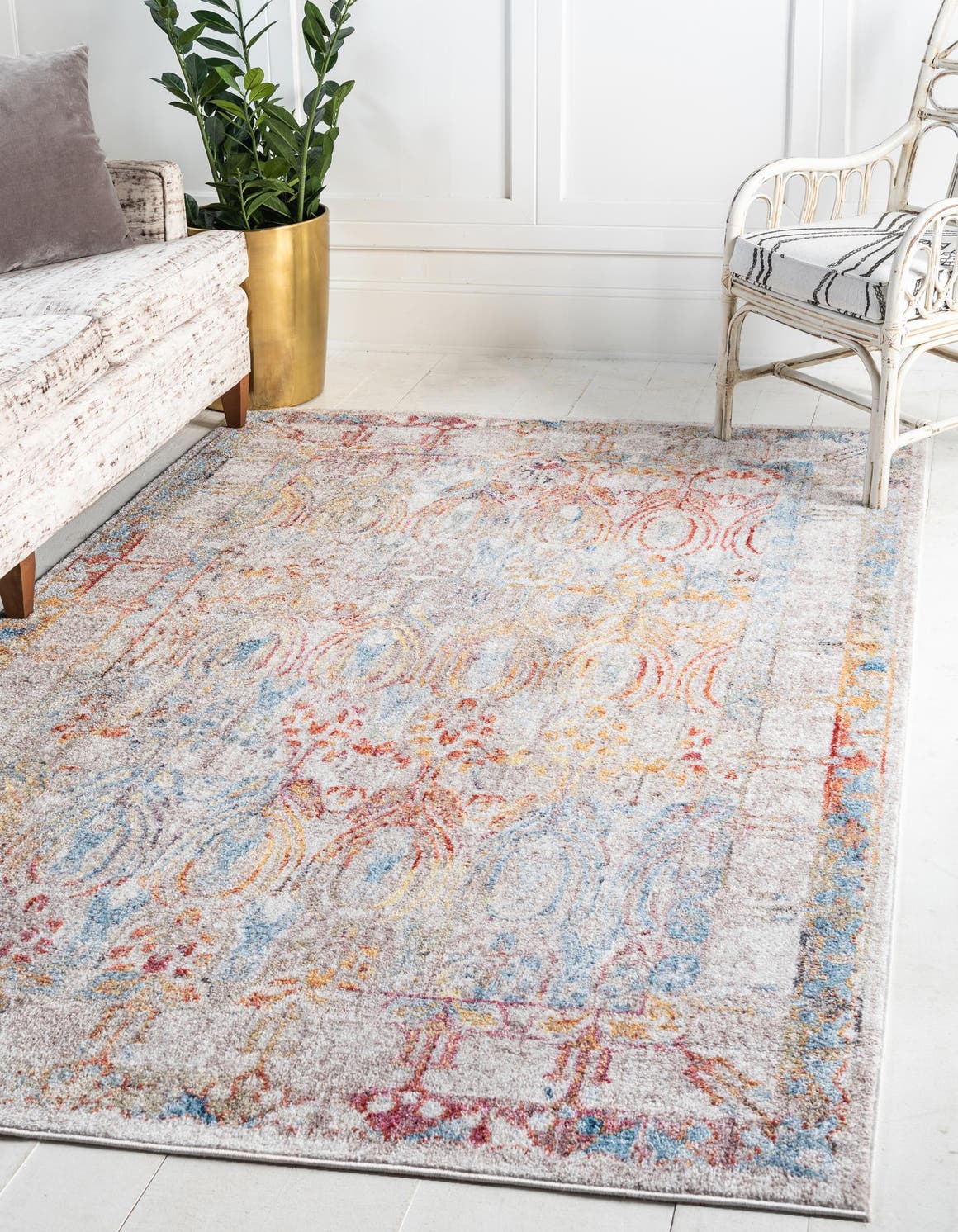 Rechteck Teppich Brooklyn in Mehrfarbig von Hadorn™ - Lifestyle Image