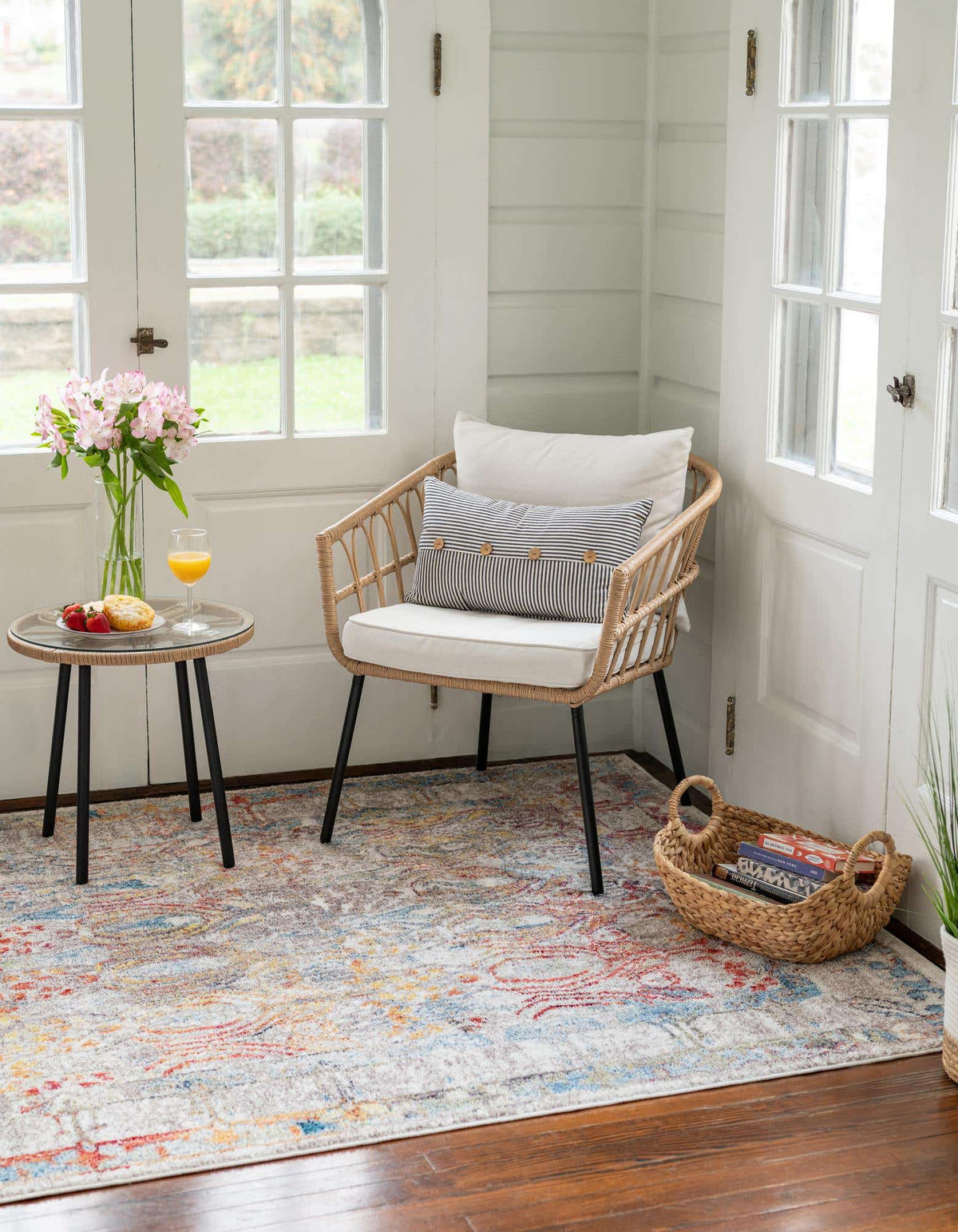 Rechteck Teppich Brooklyn in Mehrfarbig von Hadorn™ - Lifestyle Image