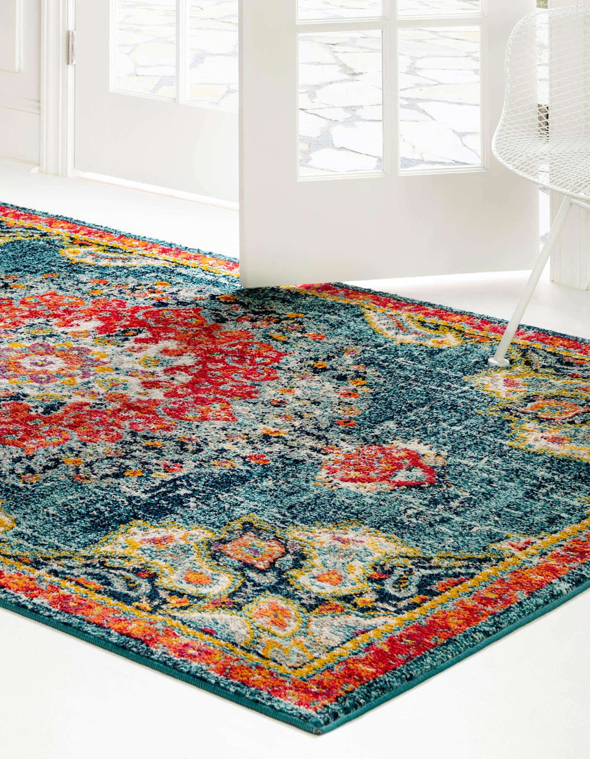 Rechteck Teppich Carrington in Blau von Hadorn™ - Lifestyle Image
