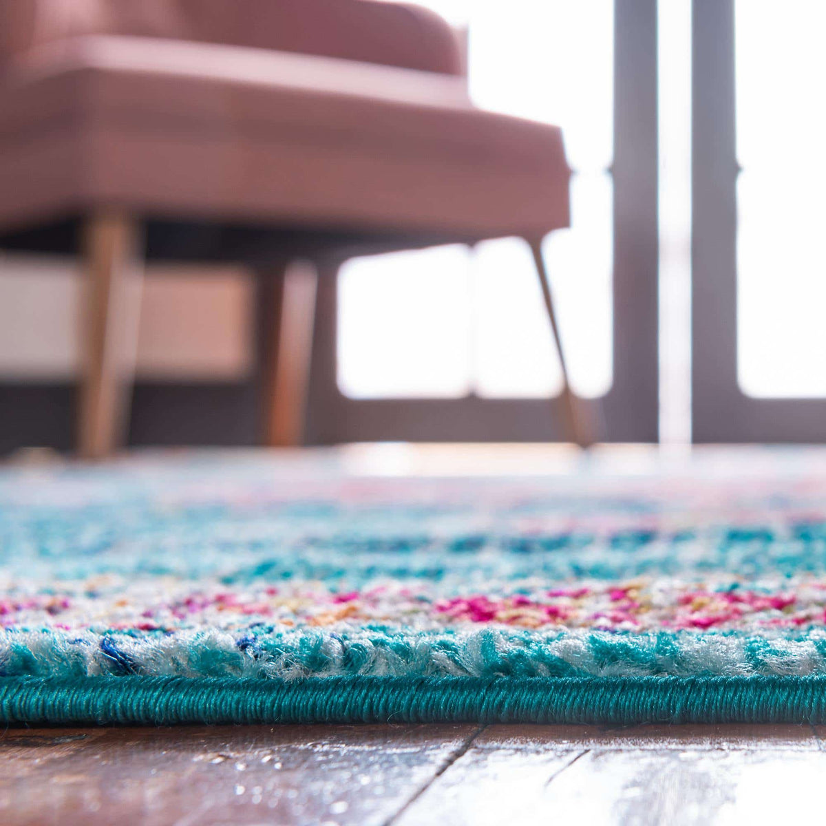 Rechteck Teppich Carrington in Blau von Hadorn™ - Lifestyle Image