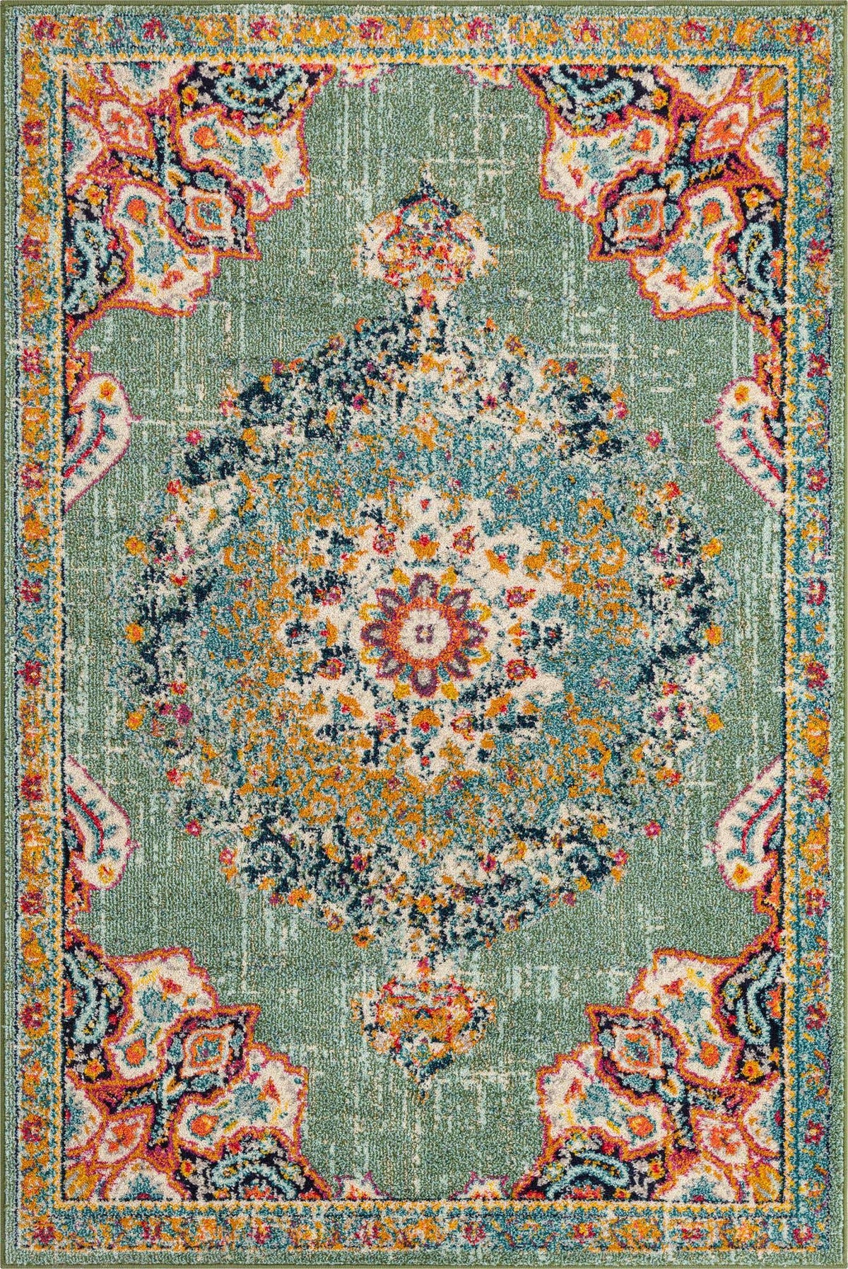 Rechteck Teppich Carrington in Grün von Hadorn™ - Lifestyle Image