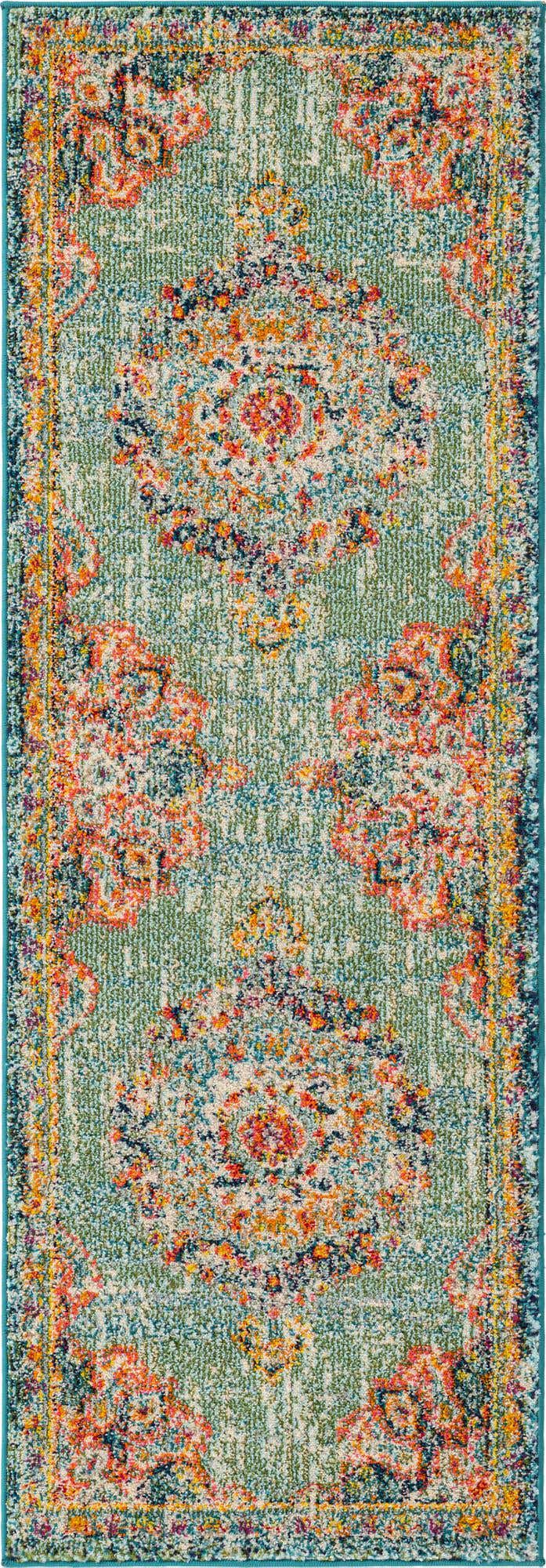 Läufer Teppich Carrington in Grün von Hadorn™ - Lifestyle Image