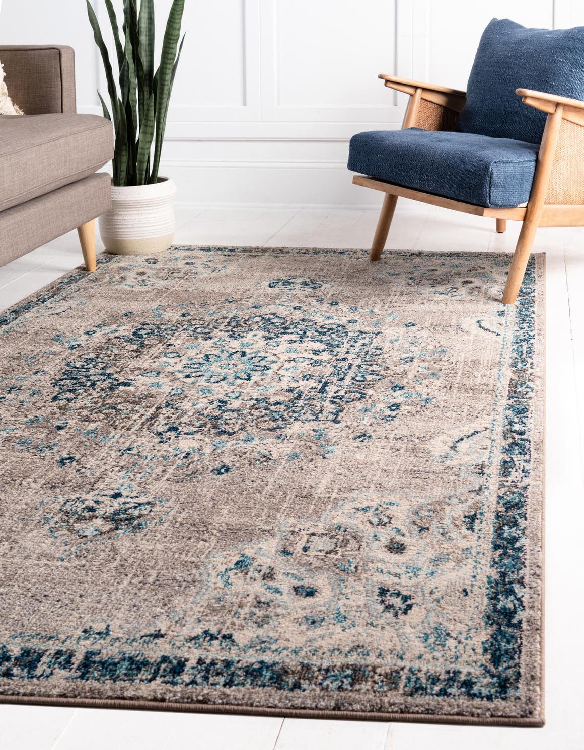 Rechteck Teppich Carrington in Grau von Hadorn™ - Lifestyle Image