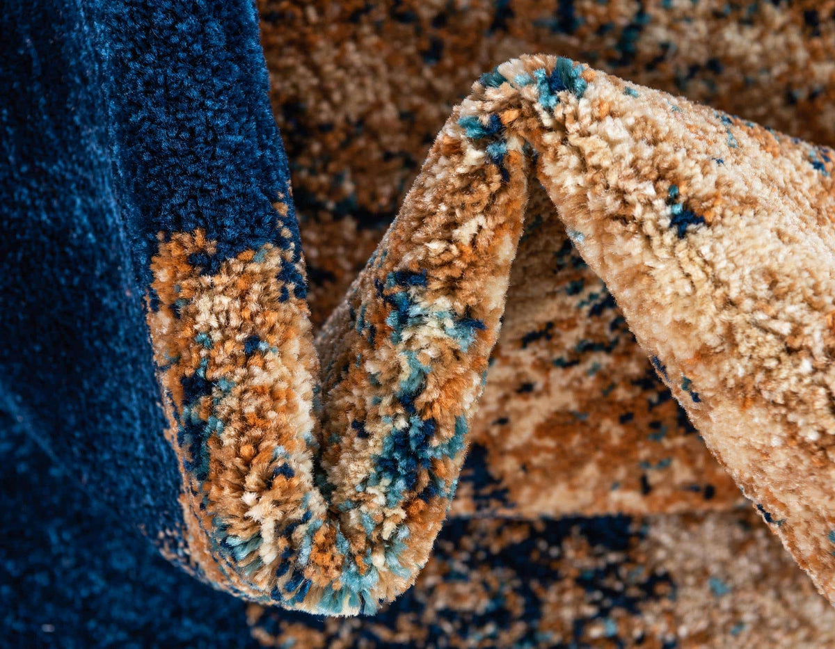 Rechteck Teppich Graham in Marineblau von Hadorn™ - Lifestyle Image