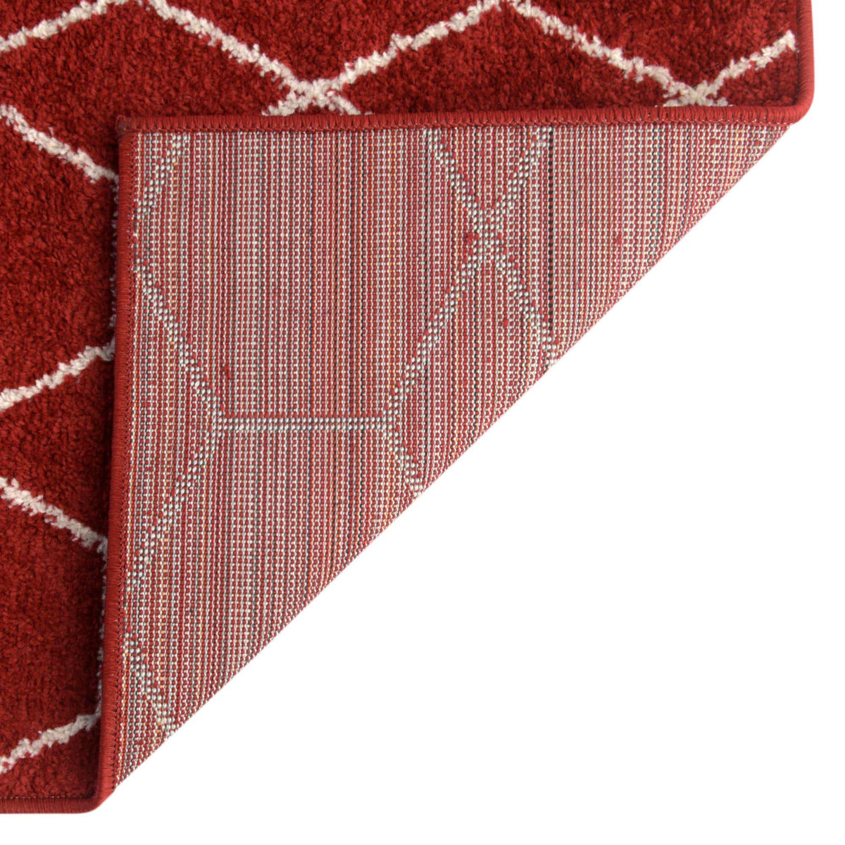 Rechteck Teppich Trellis Frieze in Rot von Hadorn™ - Lifestyle Image
