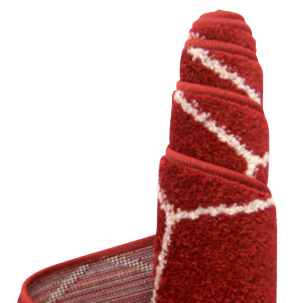 Rechteck Teppich Trellis Frieze in Rot von Hadorn™ - Lifestyle Image