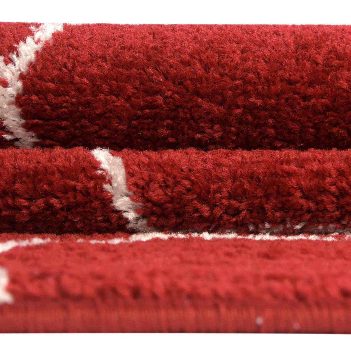 Rechteck Teppich Trellis Frieze in Rot von Hadorn™ - Lifestyle Image