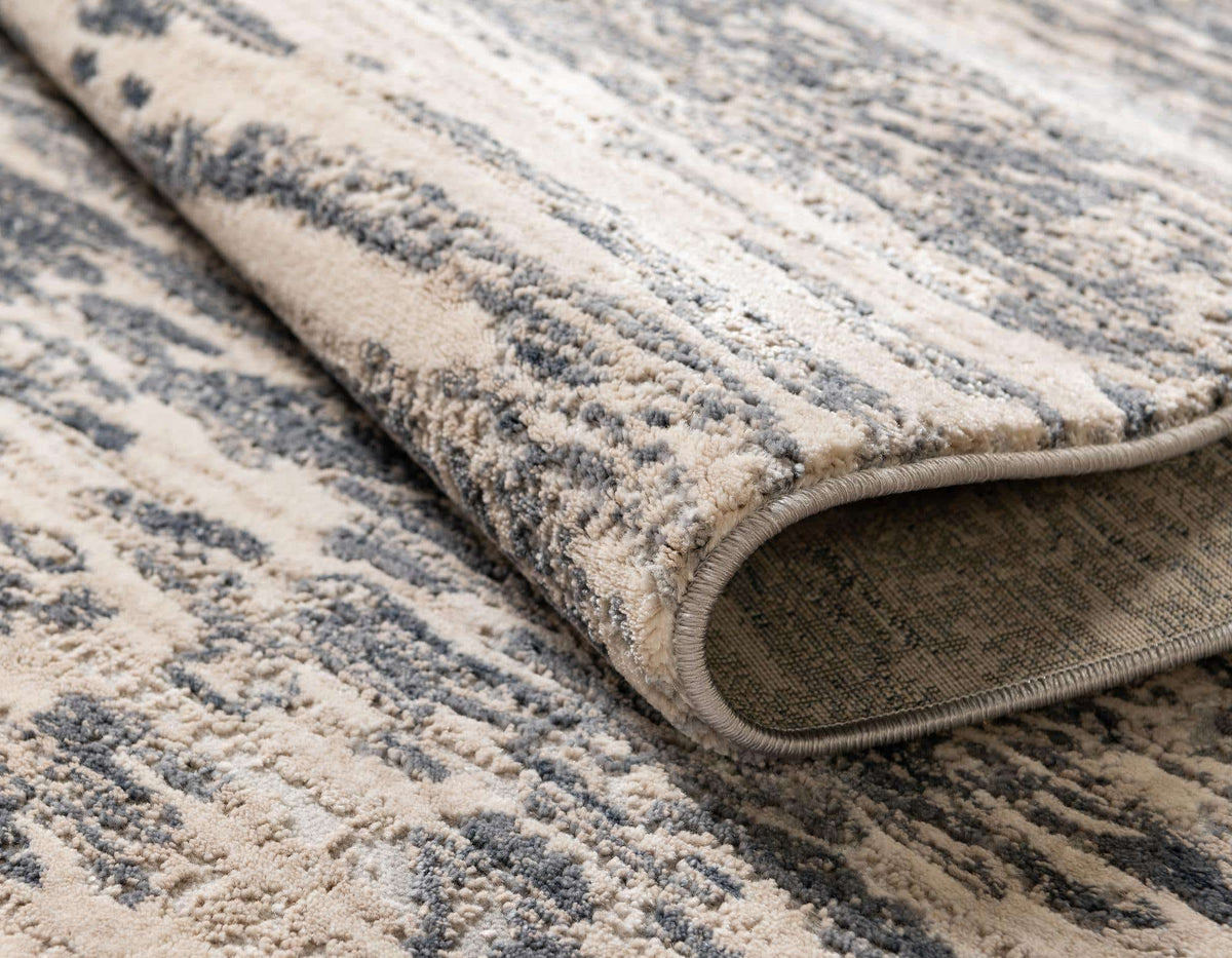 Oval Teppich Oasis in Grau von Hadorn™ - Lifestyle Image