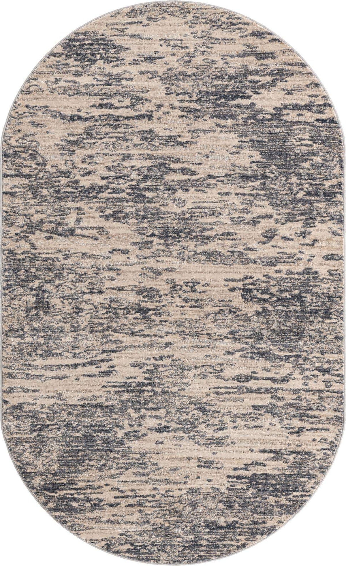 Oval Teppich Oasis in Grau von Hadorn™ - Lifestyle Image