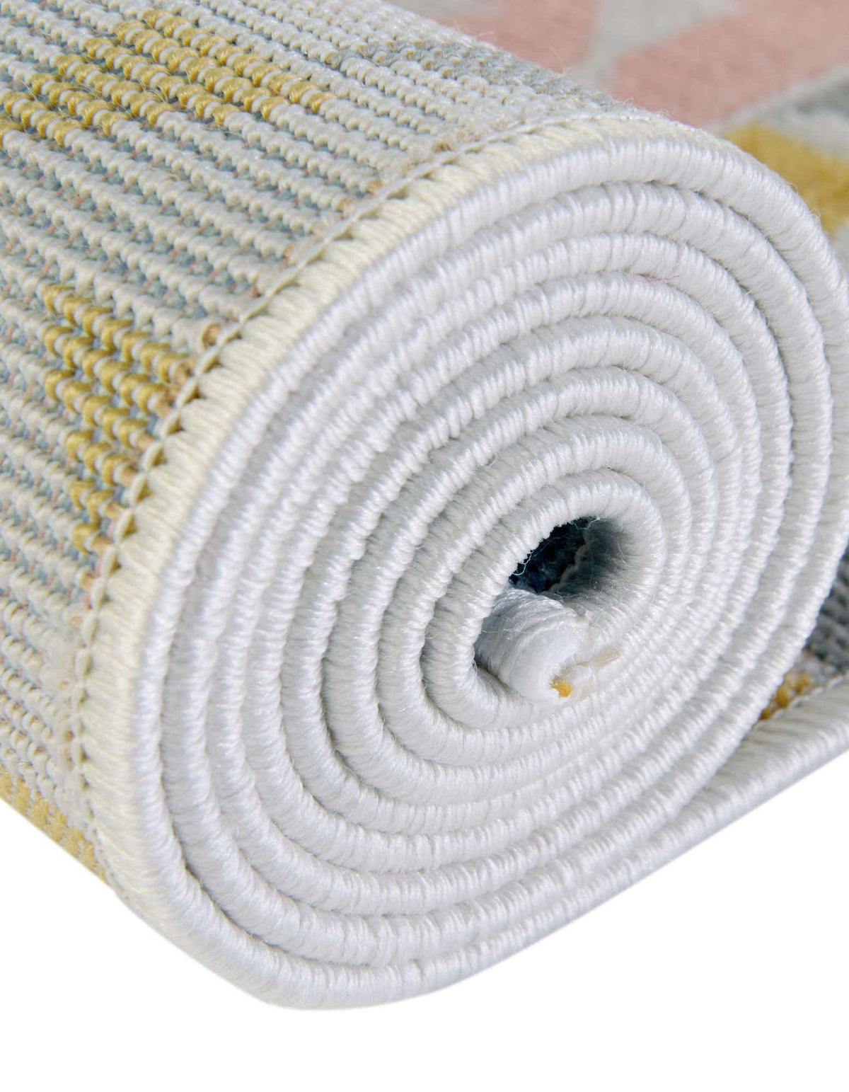 Quadratisch Teppich Lotus in Mehrfarbig von Hadorn™ - Lifestyle Image