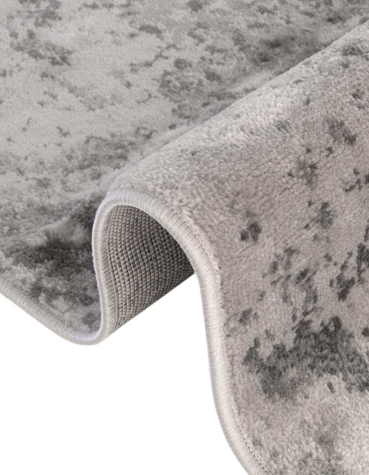 Oval Teppich Metropolis in Hellgrau von Hadorn™ - Lifestyle Image
