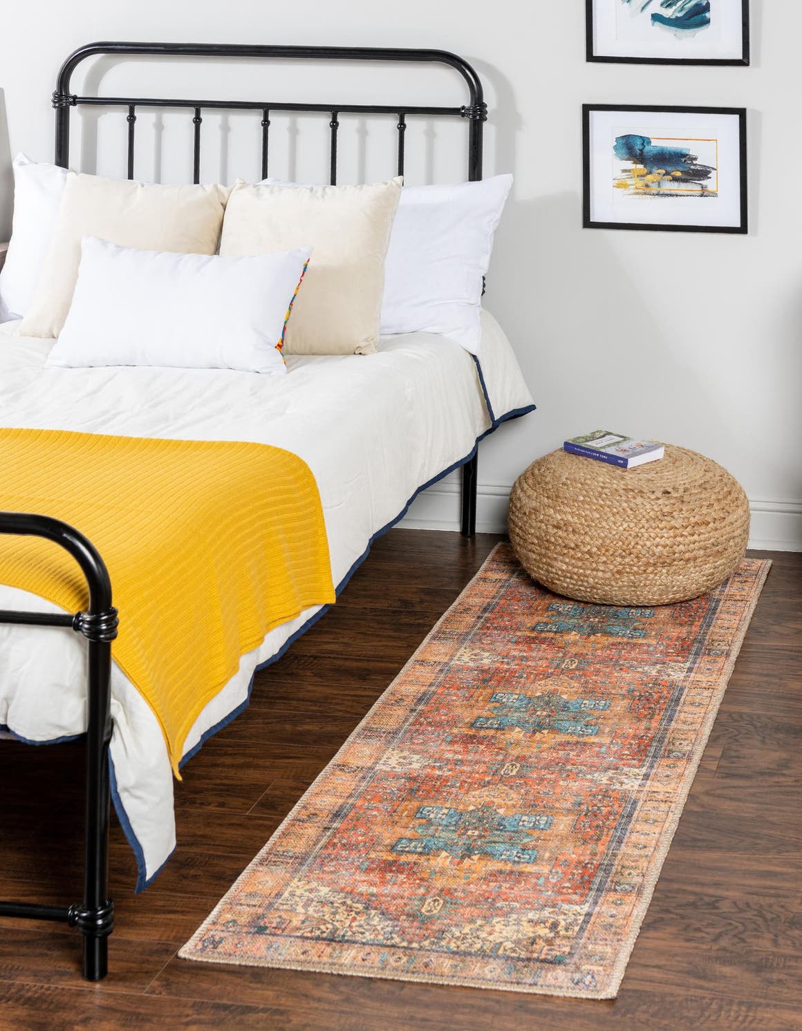 Läufer Teppich Timeless in Rostrot von Hadorn™ - Lifestyle Image