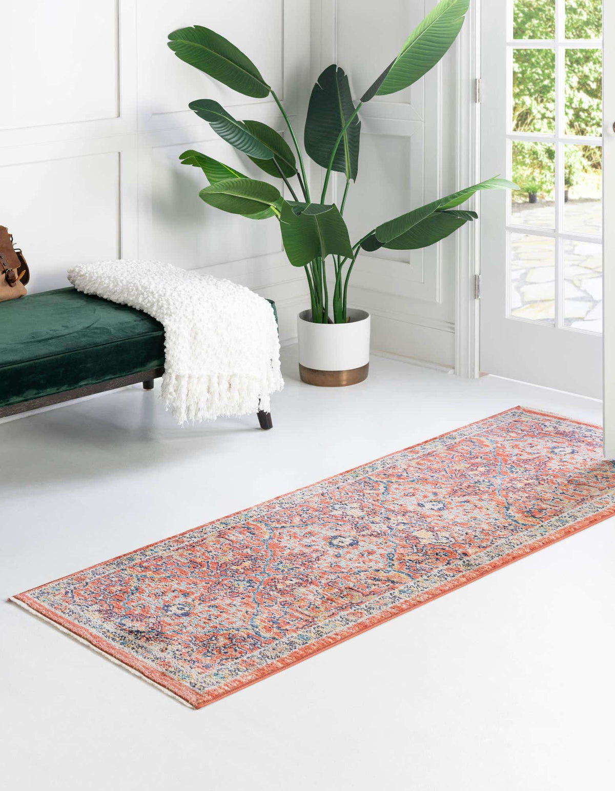 Läufer Teppich Lola in Ziegelrot von Hadorn™ - Lifestyle Image