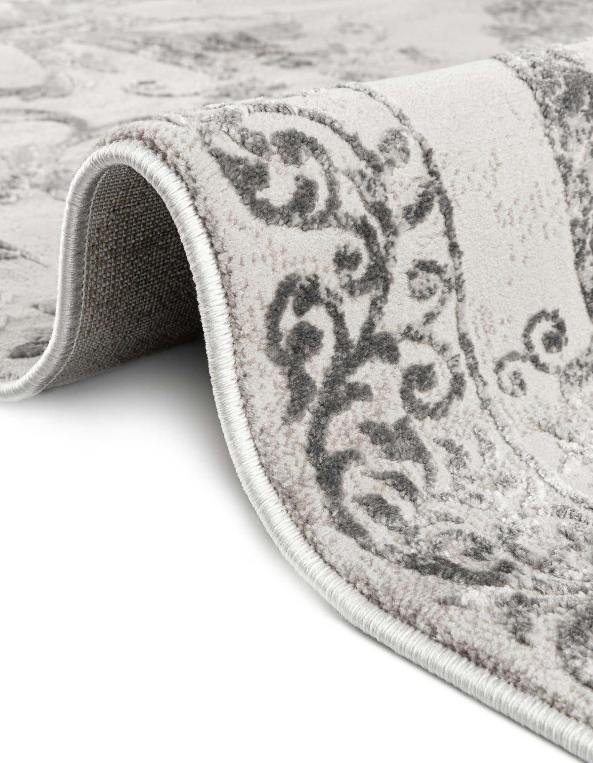 Rechteck Teppich Finsbury in Grau von Hadorn™ - Lifestyle Image