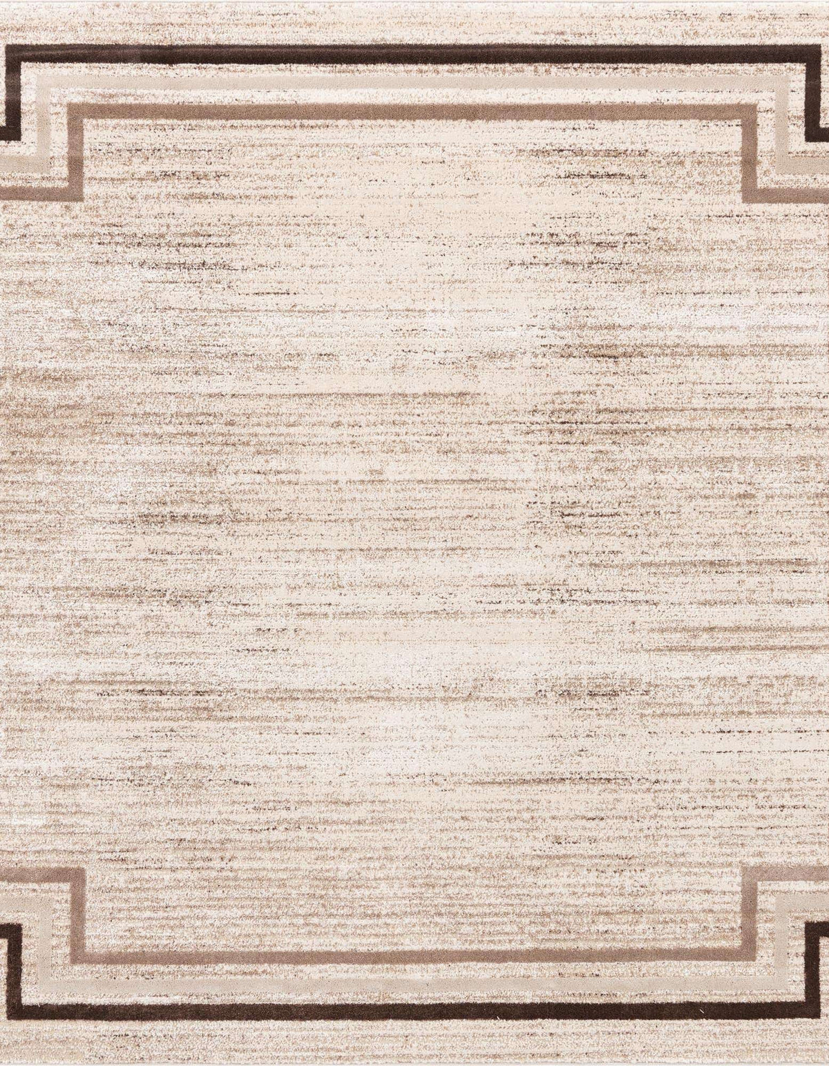 Quadratisch Teppich Oasis in Braun von Hadorn™ - Lifestyle Image